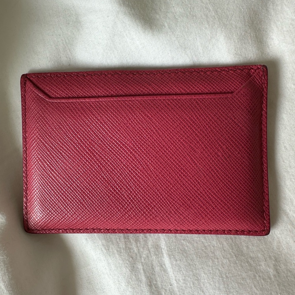 Prada Saffiano Leather Card Holder